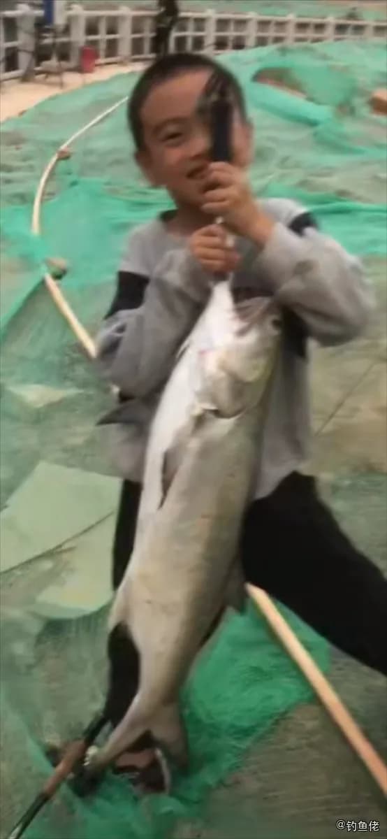多鳞四指马鲅钓获 厦门市 4.5kg