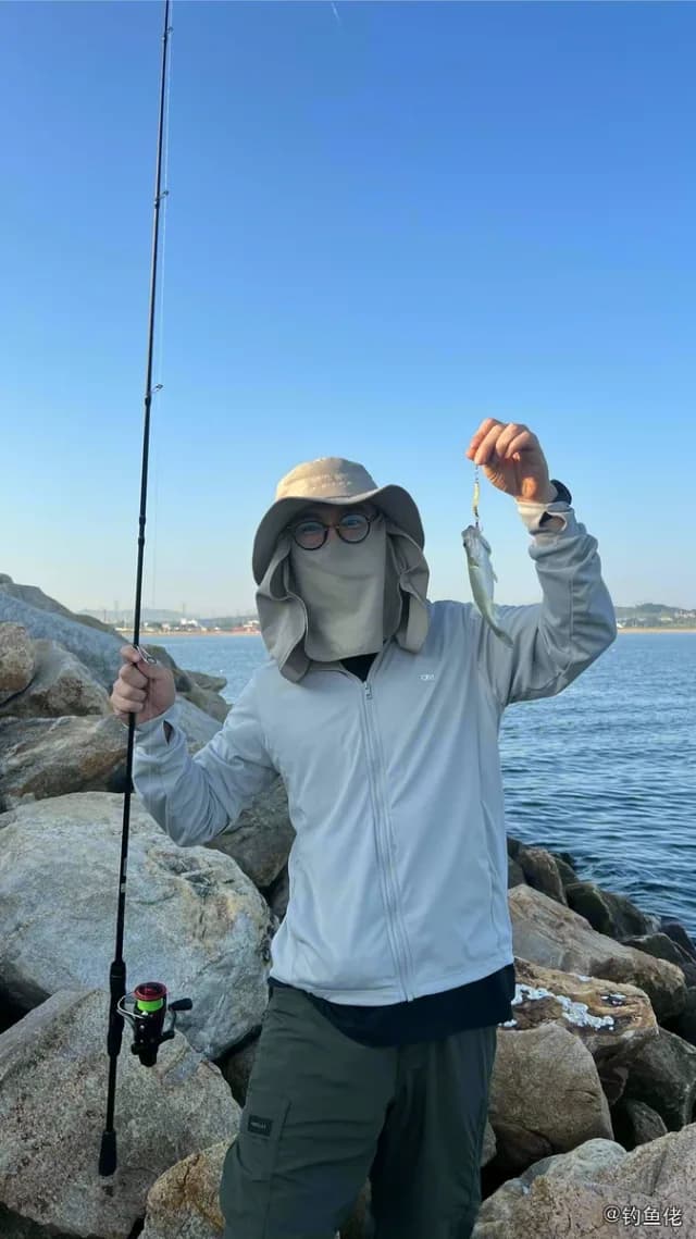 鮸鱼钓获 营口市 0.1kg