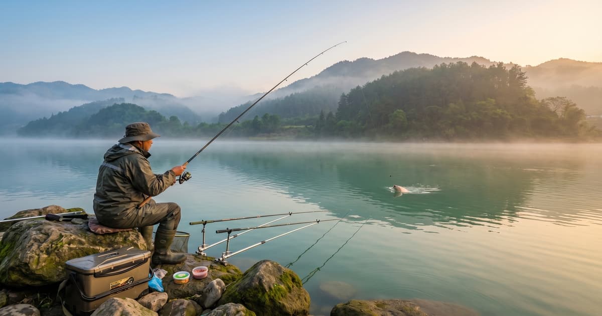 重庆周边野钓钓场推荐：嘉陵江、长寿湖、大洪湖实测