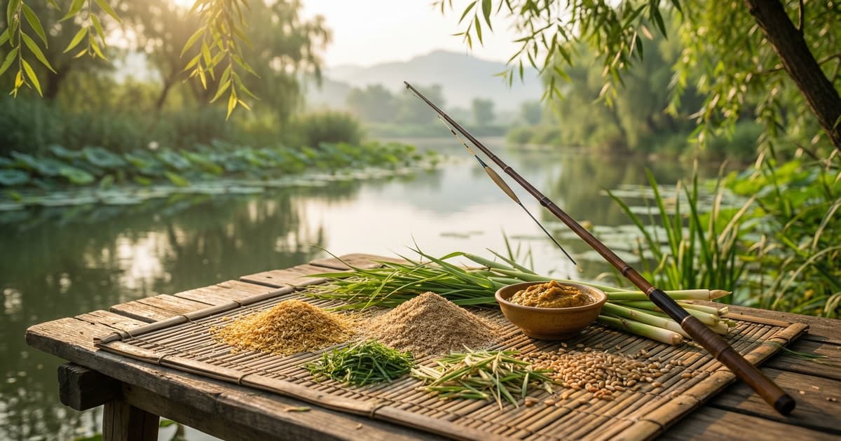春末鳊鱼饵料搭配：麸类饵和草饵的黄金比例