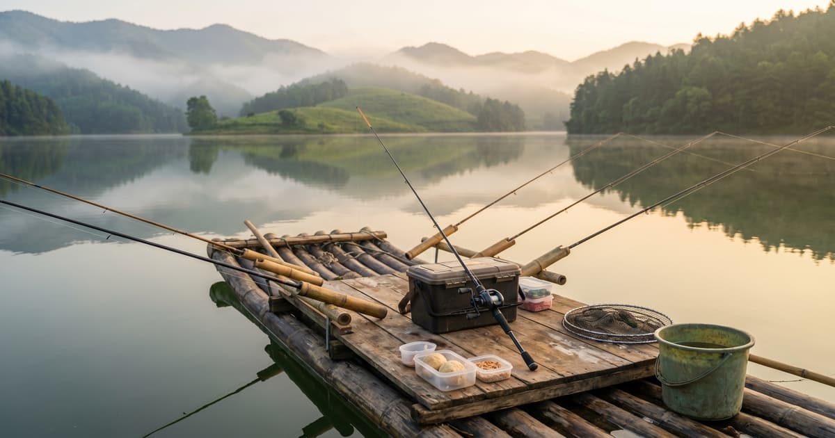 筏钓入门全攻略：装备选择、找底方法和饵料搭配