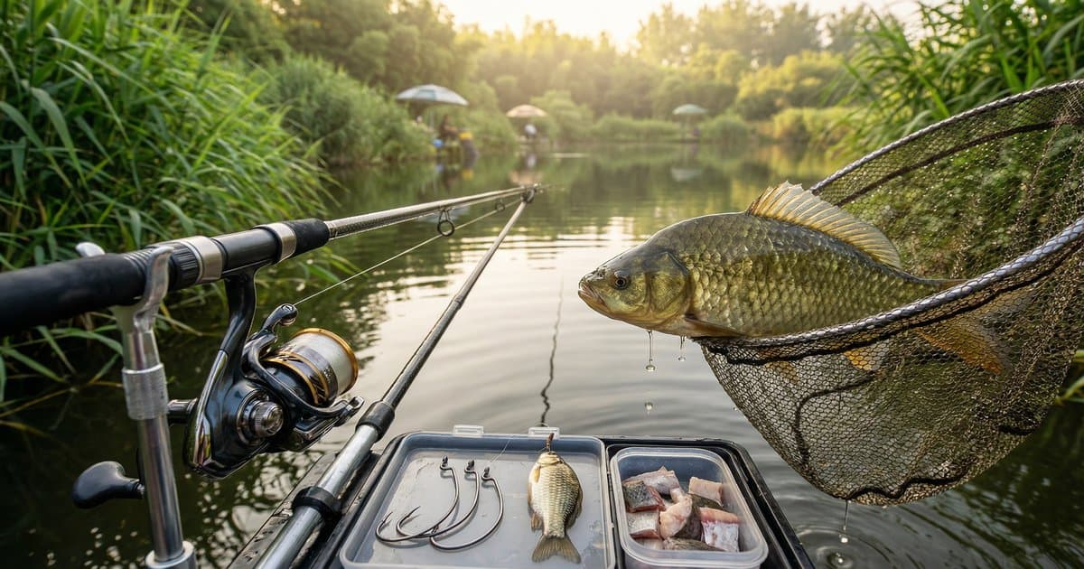 黑坑钓鳜鱼：饵料搭配与竿线配置全攻略