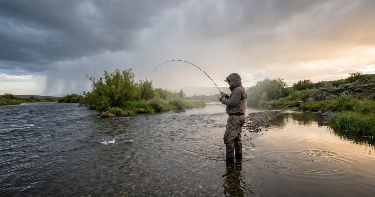 降雨前后鱼情变化规律：雨前、雨中、雨后分别怎么钓