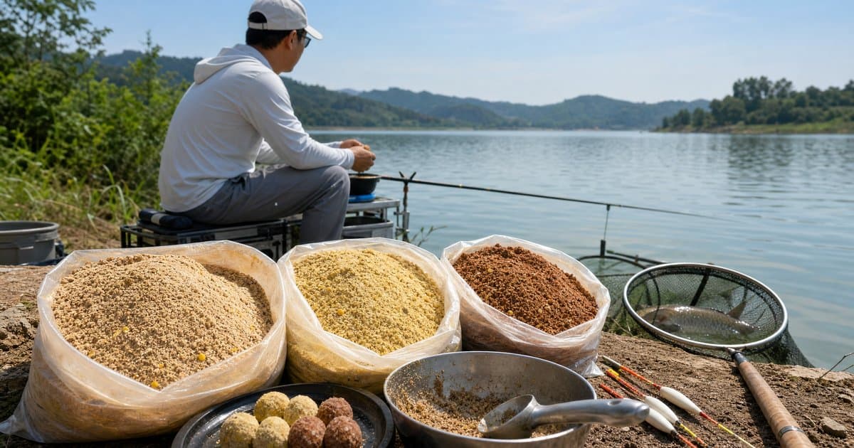 鲢鳙专用饵料对比评测：天元、化氏、龙王恨三大品牌实测