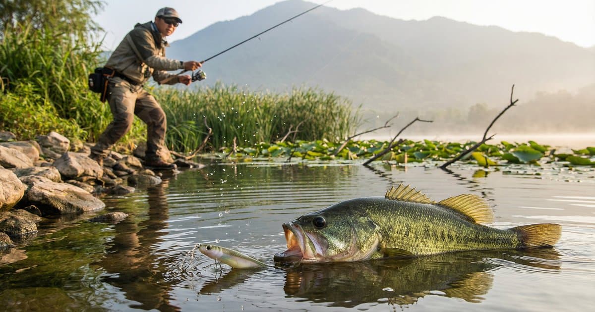 路亚鲈鱼全纪录：从选点到收获的完整思路