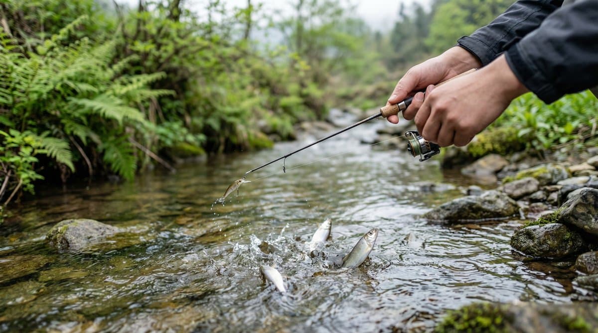 路亚小爆鱼攻略：马口与溪哥的轻量化玩法
