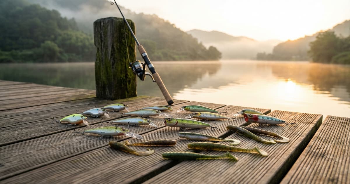 拟饵选择指南：硬饵与软饵的适用场景全解析