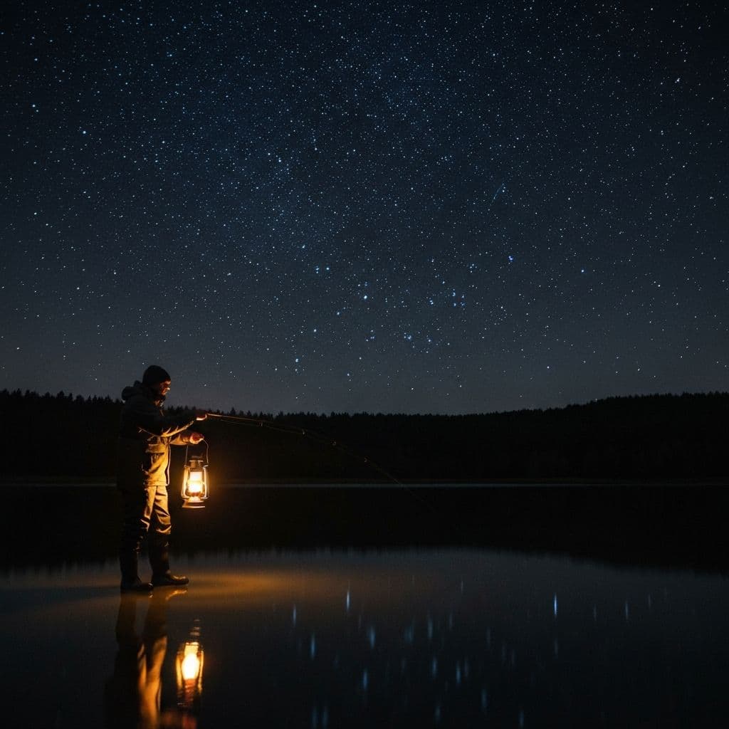 夏季夜钓攻略：避开酷暑，收获大鱼