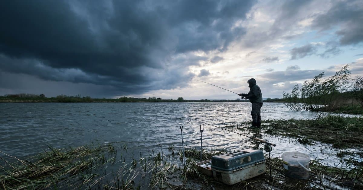 气压骤变对鱼口的影响：冷锋过境前后怎么调整钓法