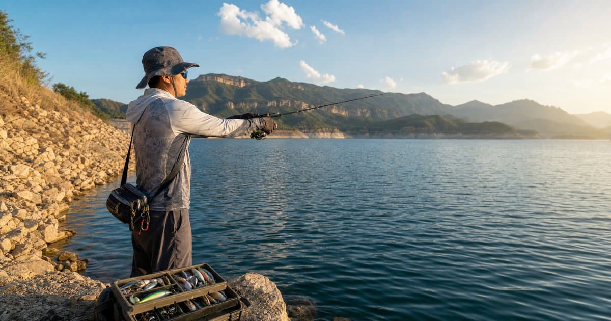 夏季路亚高温应对：鱼藏深水时该怎么找