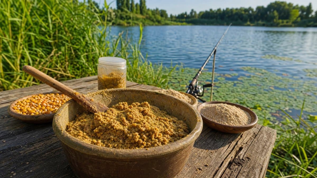 夏季自制酸臭饵配方：钓鲢鳙的低成本秘方