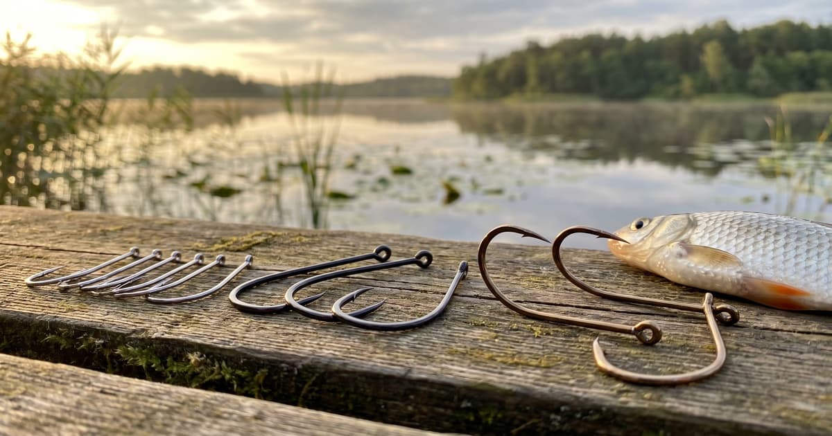 鱼钩型号与鱼种对照表：袖钩、伊势尼、新关东怎么选