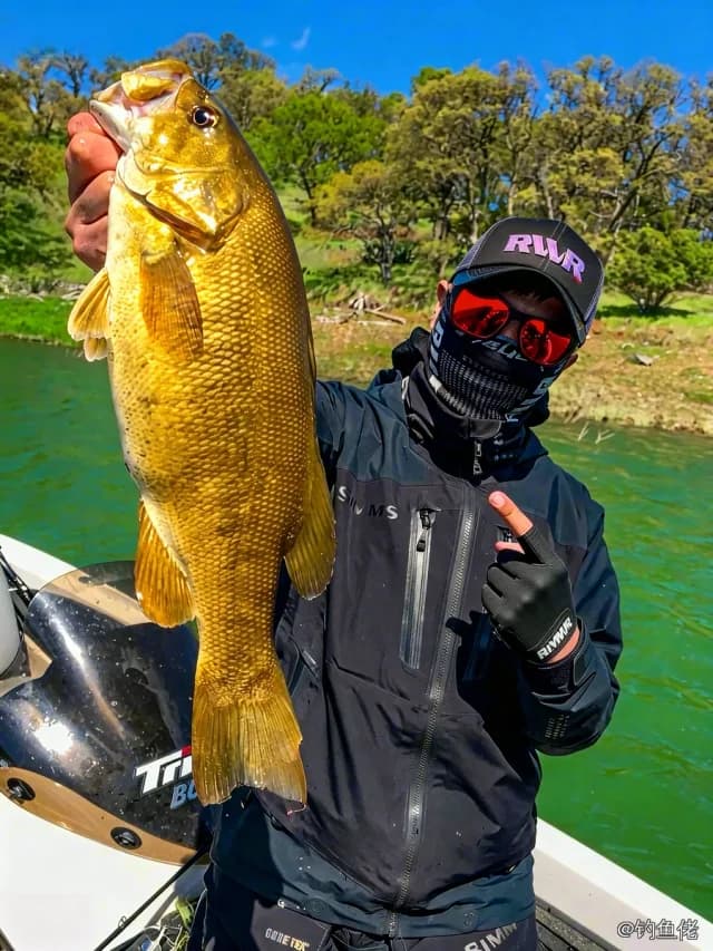 条纹锯鮨钓获 南宁市 5.5kg
