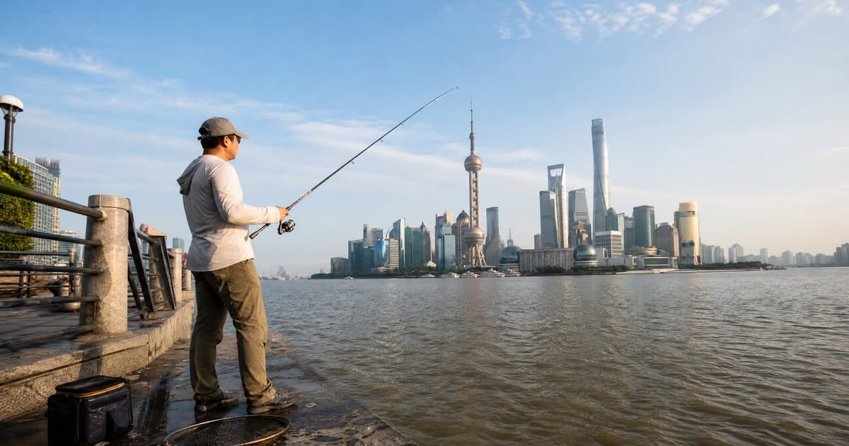 黄浦江钓鱼攻略:市区感潮河道的钓点与时机